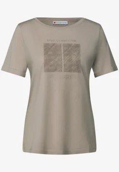 Artwork T-shirt avec turn-up