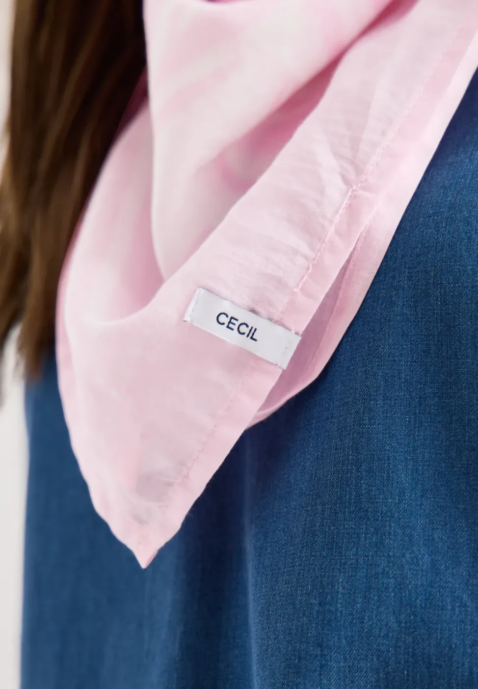 Bandana avec imprimé et wording