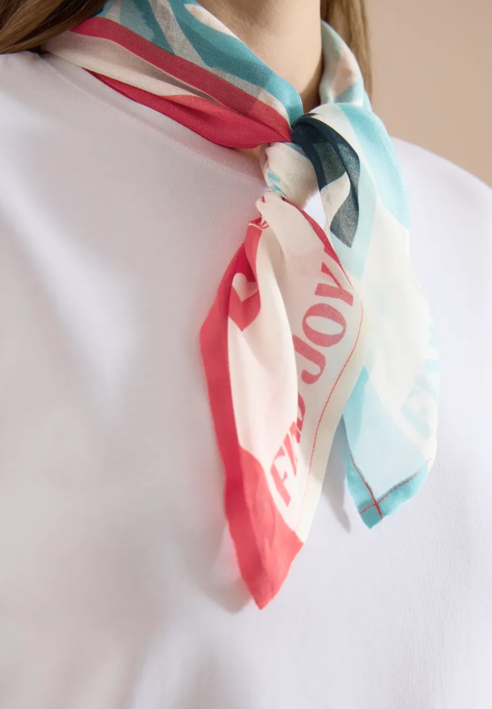 Bandana en modal avec imprimé