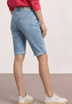Bermuda coupe slim avec revers