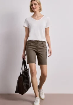 Bermuda Mid Waist en satin