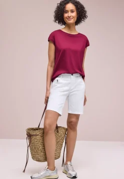 Bermuda Mid Waist en satin