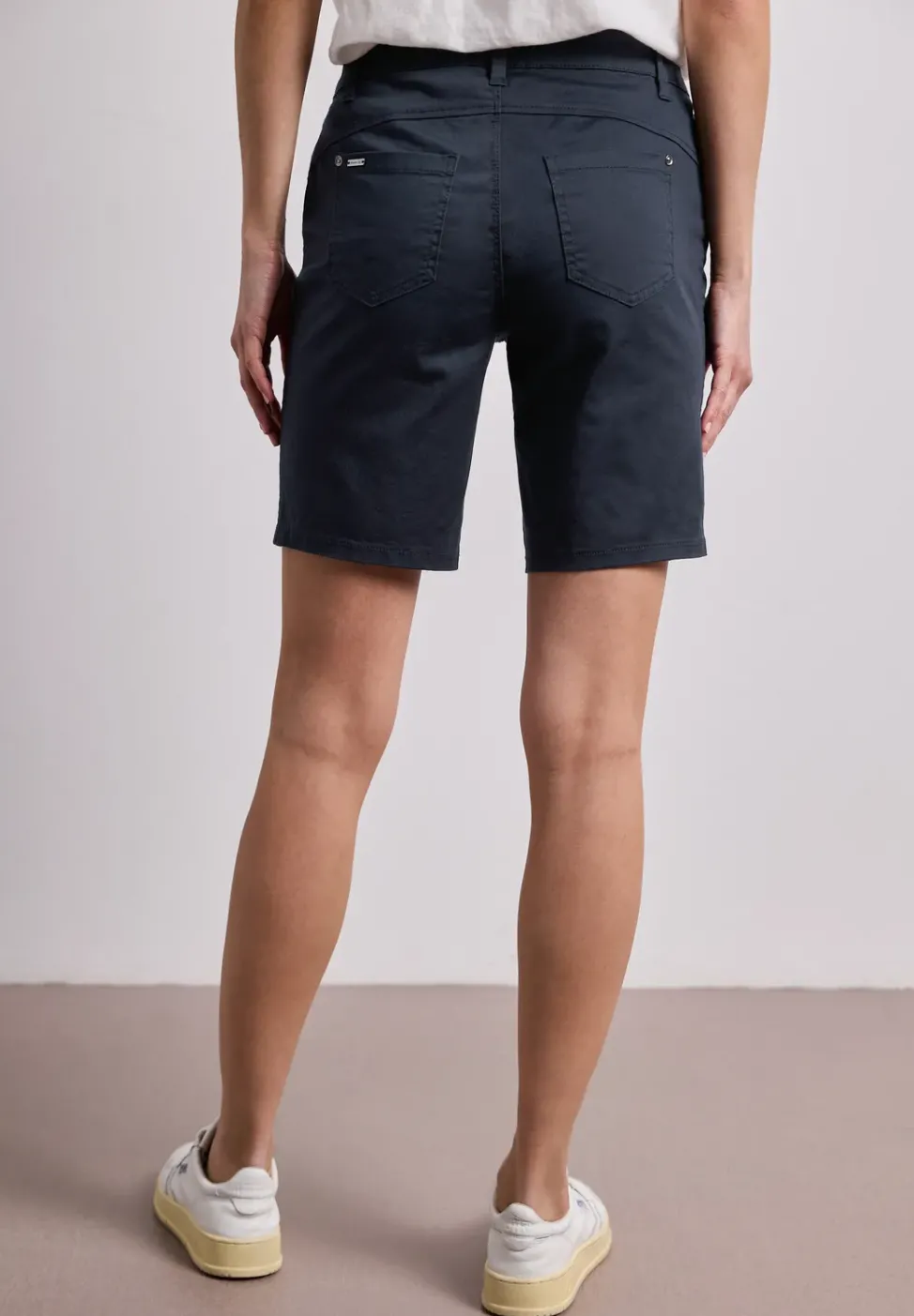 Bermuda Mid Waist en satin