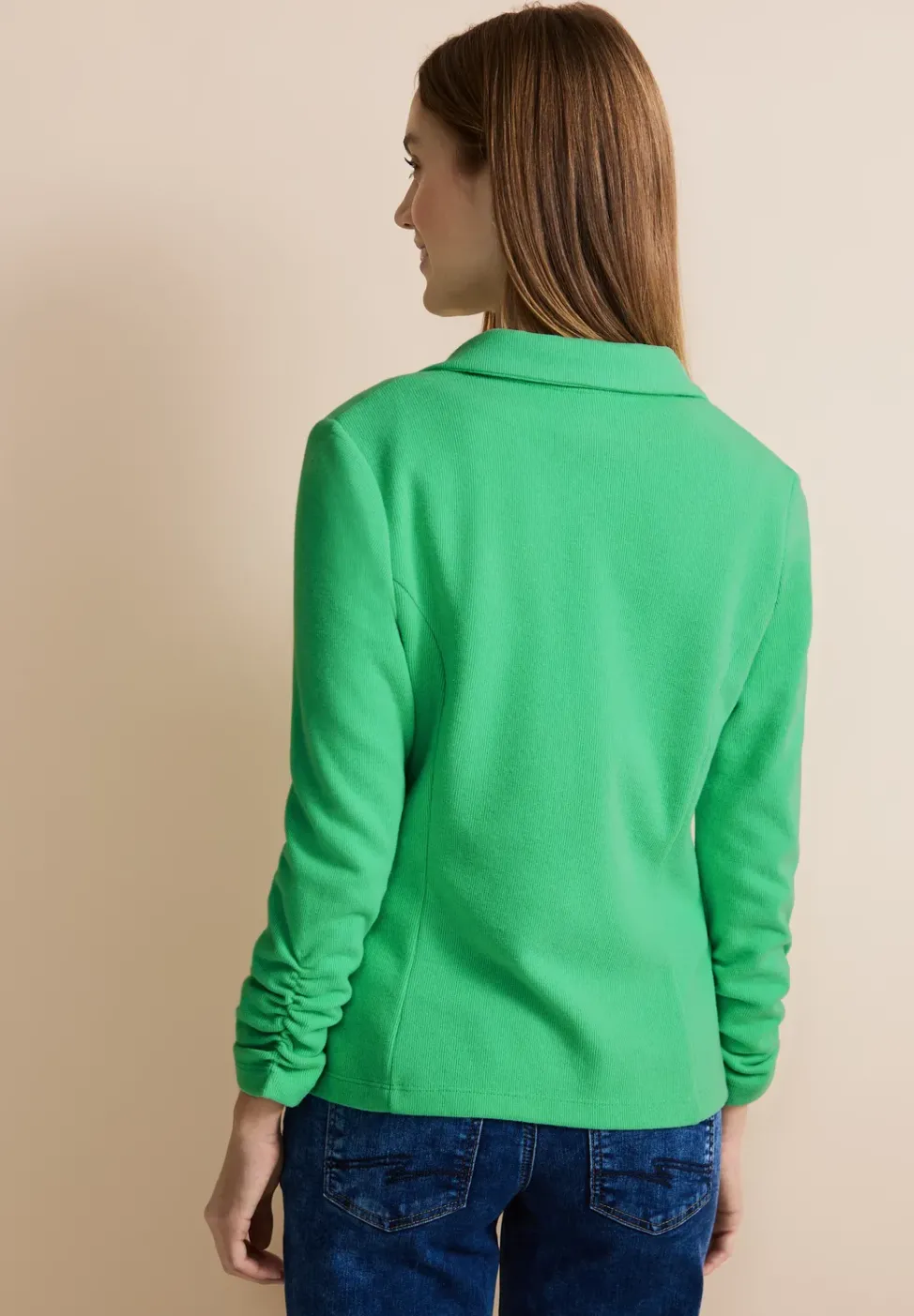 Blazer avec fronces