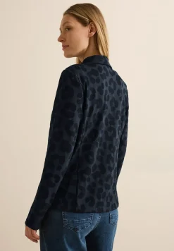 Blazer avec structure léopard