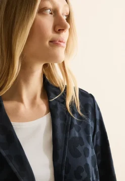 Blazer avec structure léopard