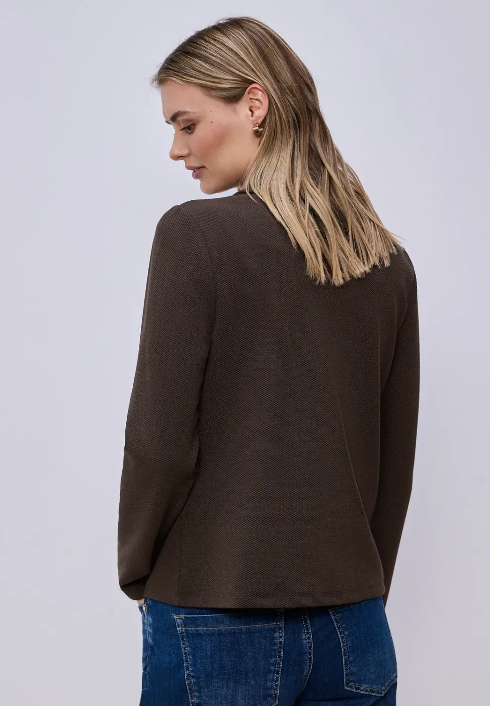 Blazer basique avec col à revers