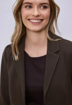 Blazer basique avec col à revers