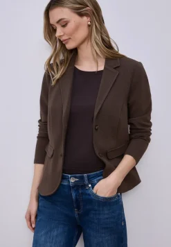 Blazer basique avec col à revers