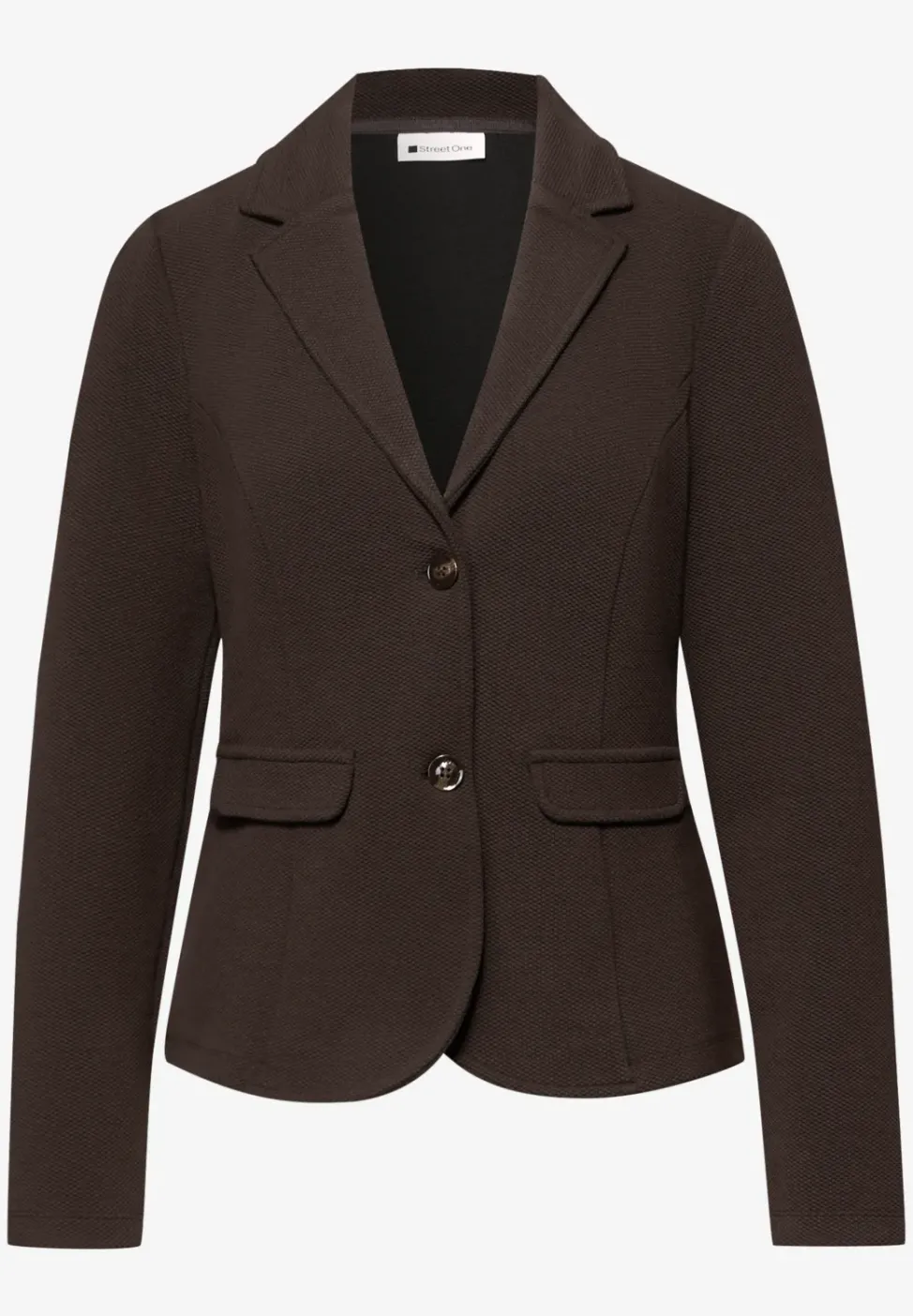 Blazer basique avec col à revers