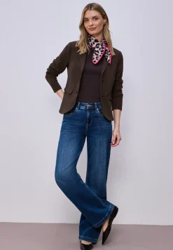 Blazer basique avec col à revers