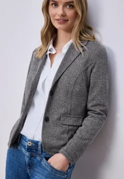 Blazer basique avec col à revers