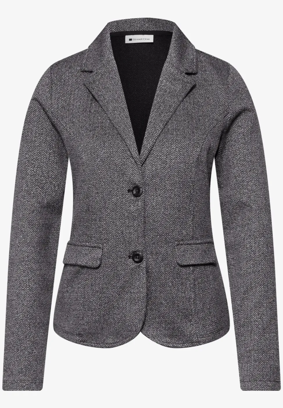 Blazer basique avec col à revers