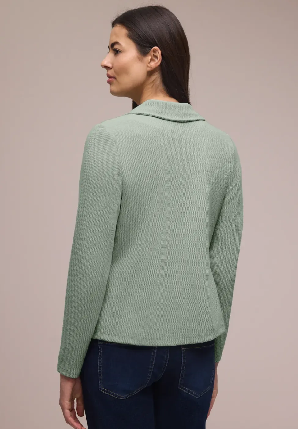 Blazer basique avec col à revers