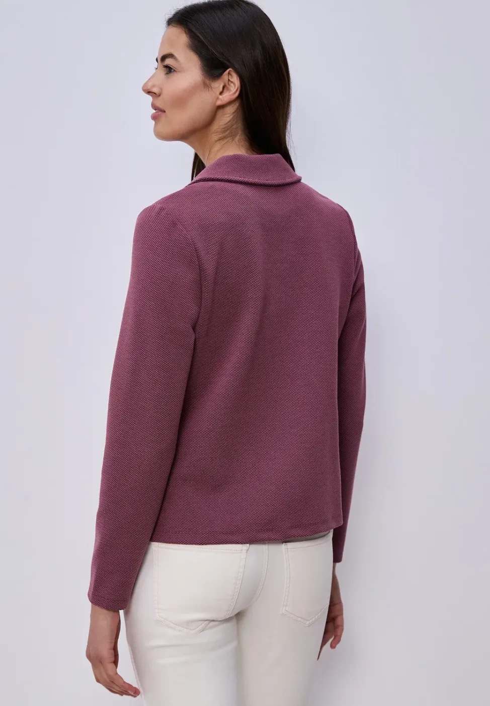 Blazer basique avec col à revers