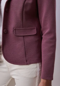 Blazer basique avec col à revers