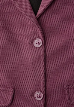 Blazer basique avec col à revers