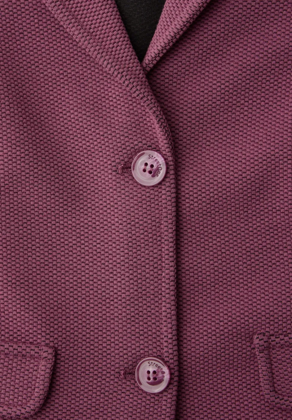 Blazer basique avec col à revers