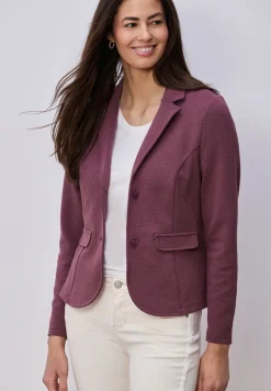 Blazer basique avec col à revers