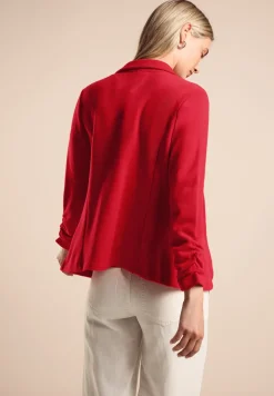 Blazer basique avec fronces