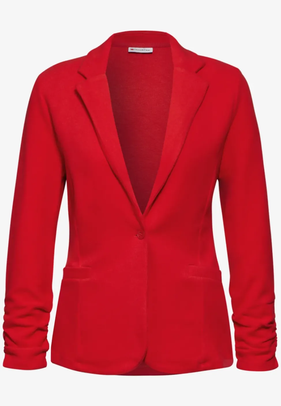 Blazer basique avec fronces