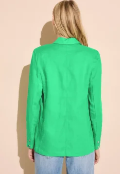 Blazer en lin long