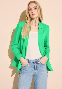 Blazer en lin long