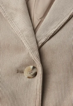 Blazer en velours côtelé