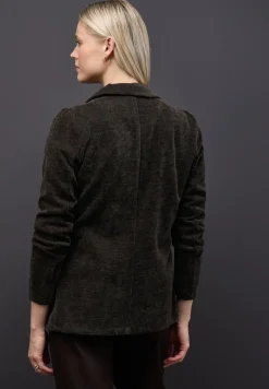 Blazer en velours côtelé chenille