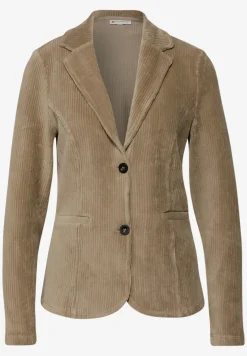 Blazer en velours côtelé doux