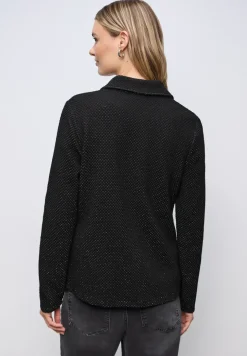 Blazer jacquard scintillant