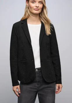 Blazer jacquard scintillant