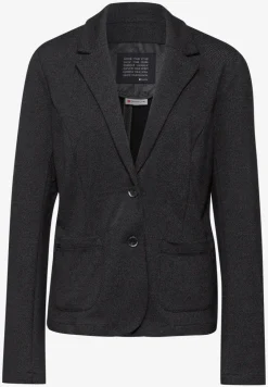 Blazer à look mélangé