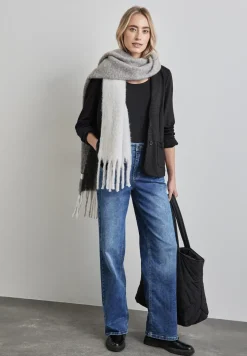Blazer à look mélangé