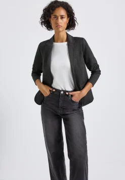 Blazer piqué basique