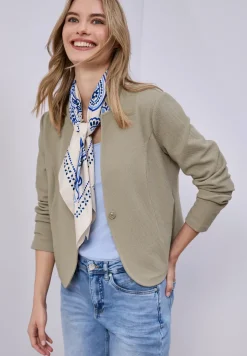 Blazer structuré en jersey