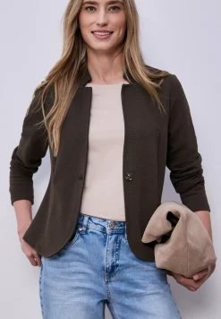 Blazer structuré en jersey