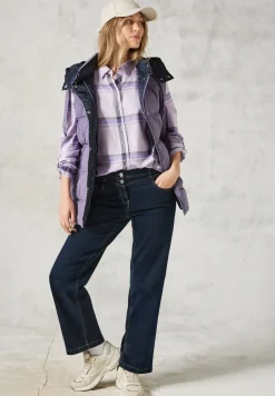 Blouse à carreaux