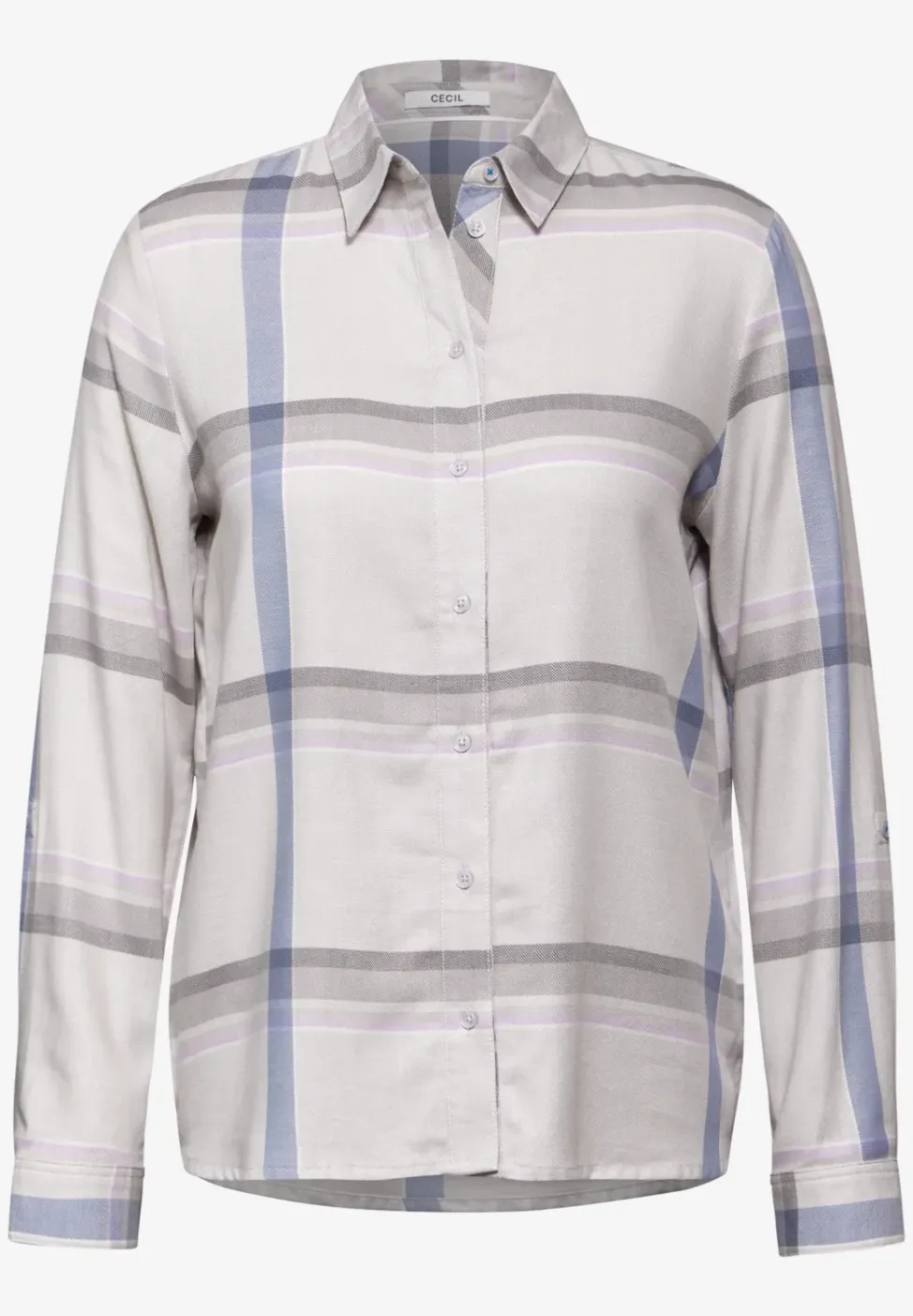 Blouse à carreaux
