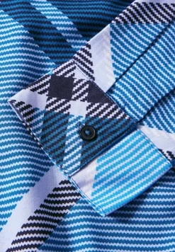 Blouse à carreaux