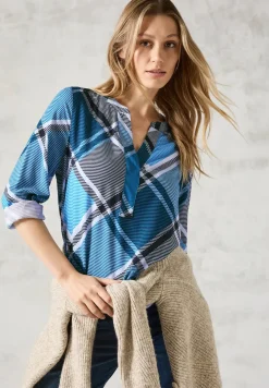 Blouse à carreaux