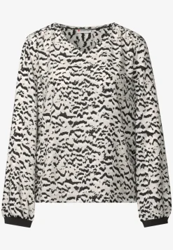 Blouse à col en V avec bande