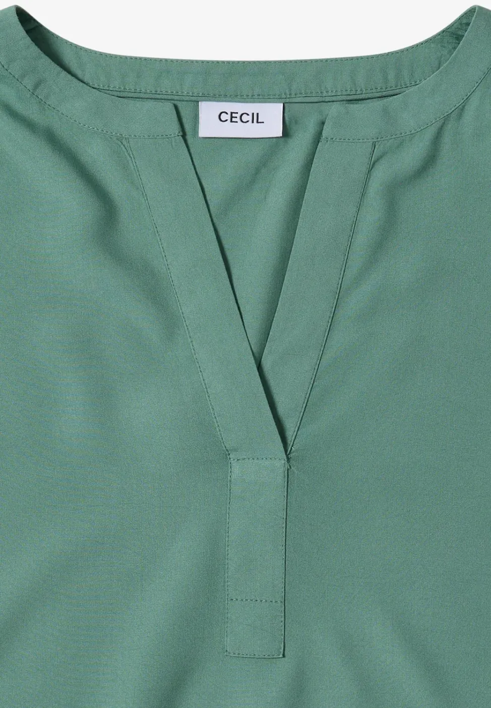 Blouse à col fendu