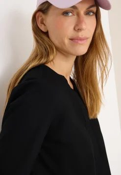 Blouse à col fendu