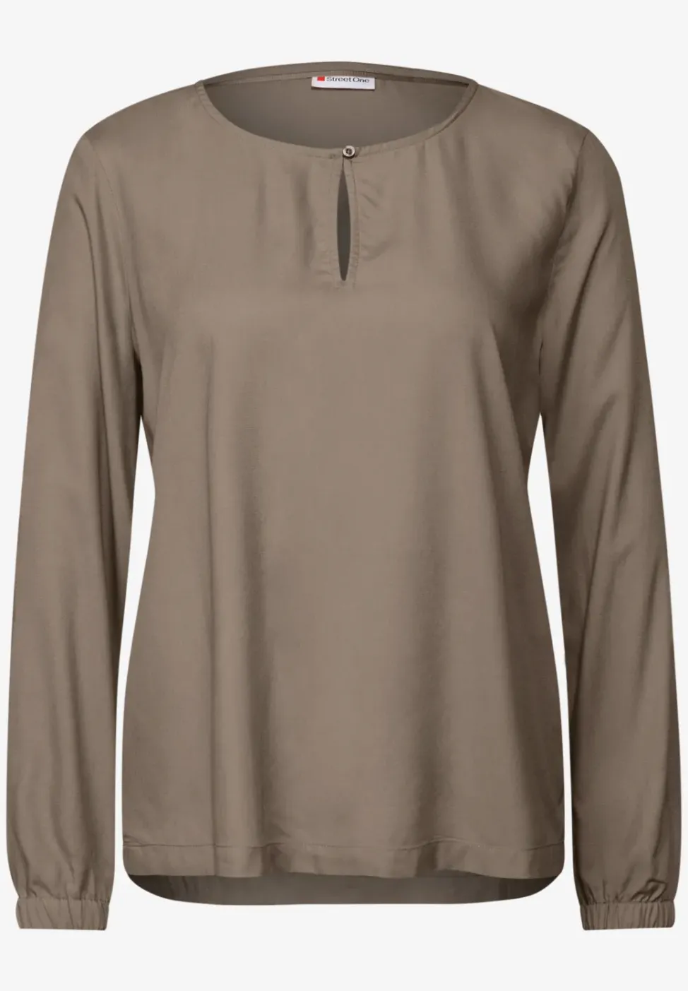 Blouse à col rond avec découpe