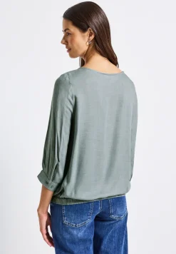 Blouse à col rond Melange