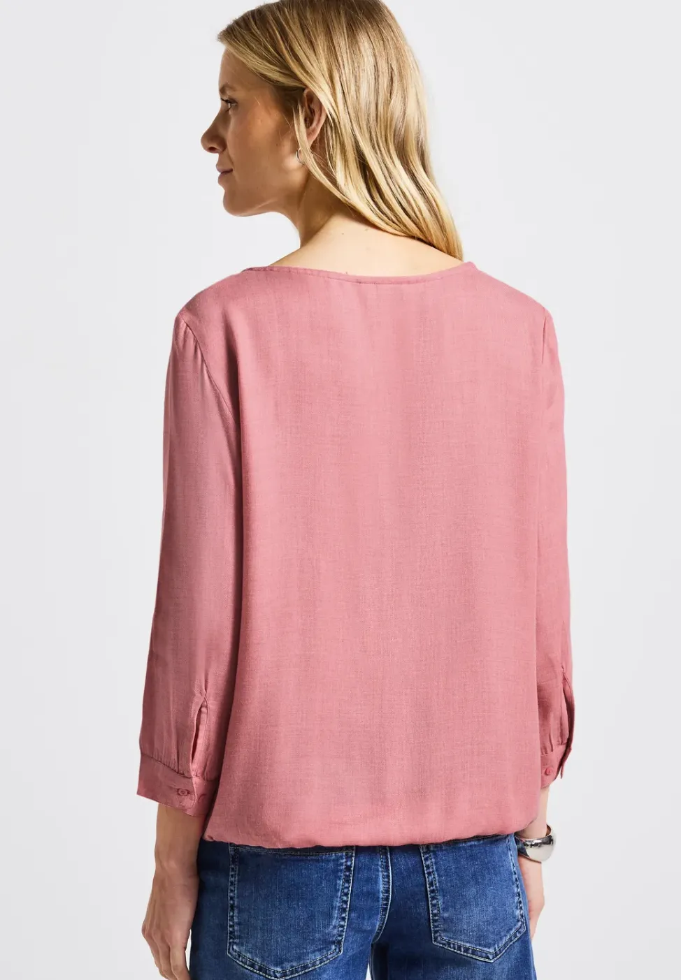 Blouse à col rond Melange