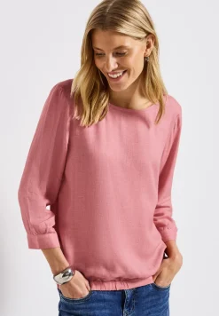 Blouse à col rond Melange