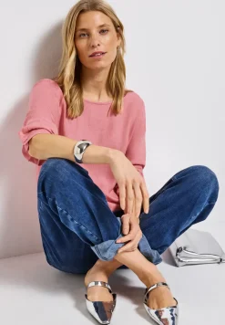 Blouse à col rond Melange