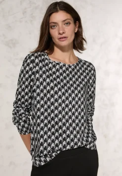 Blouse à imprimé graphique